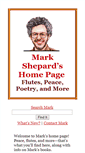 Mobile Screenshot of markshep.com